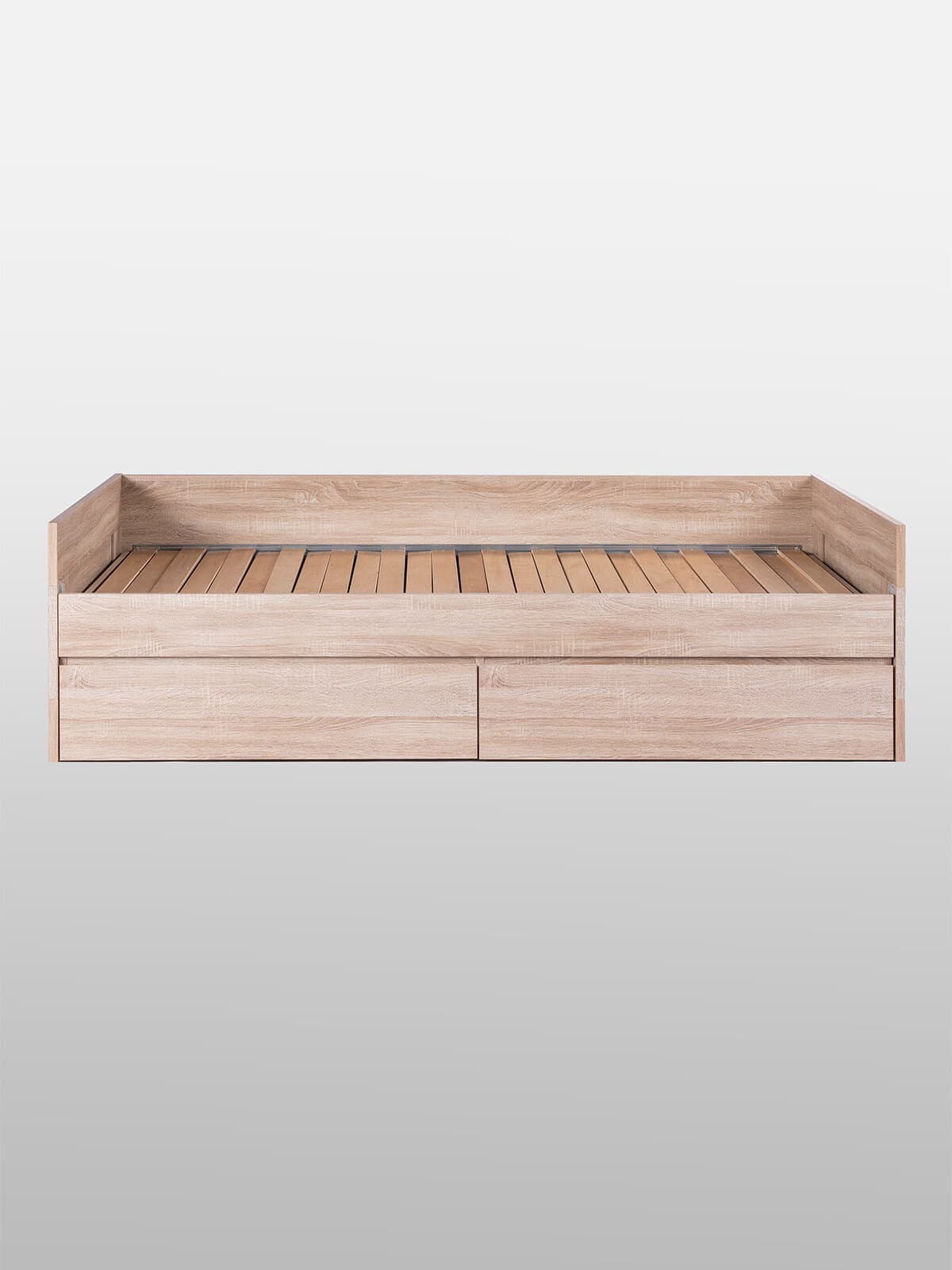 Кровать раздвижная Сириус, с ящиками, 90х200/180х200 см, дуб сонома 6