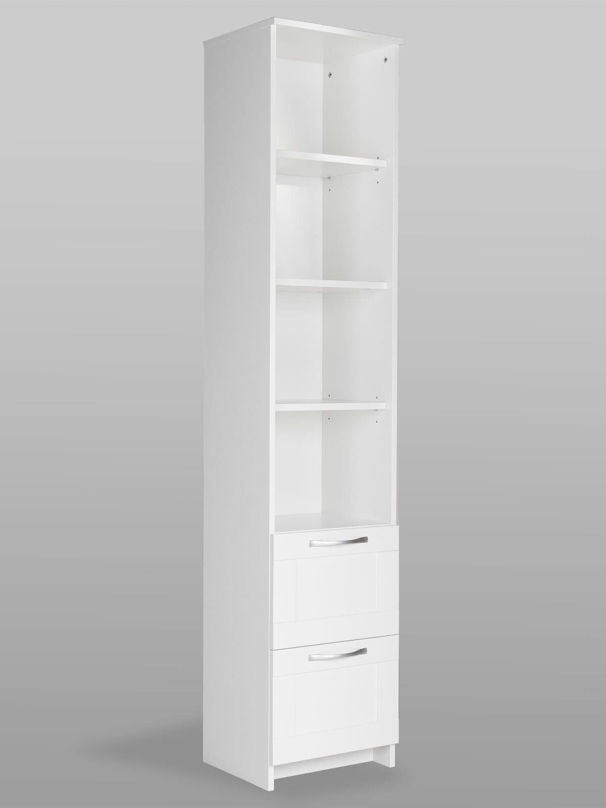 Стеллаж Сириус, 2 ящика, 39х35х190 см, белый 12