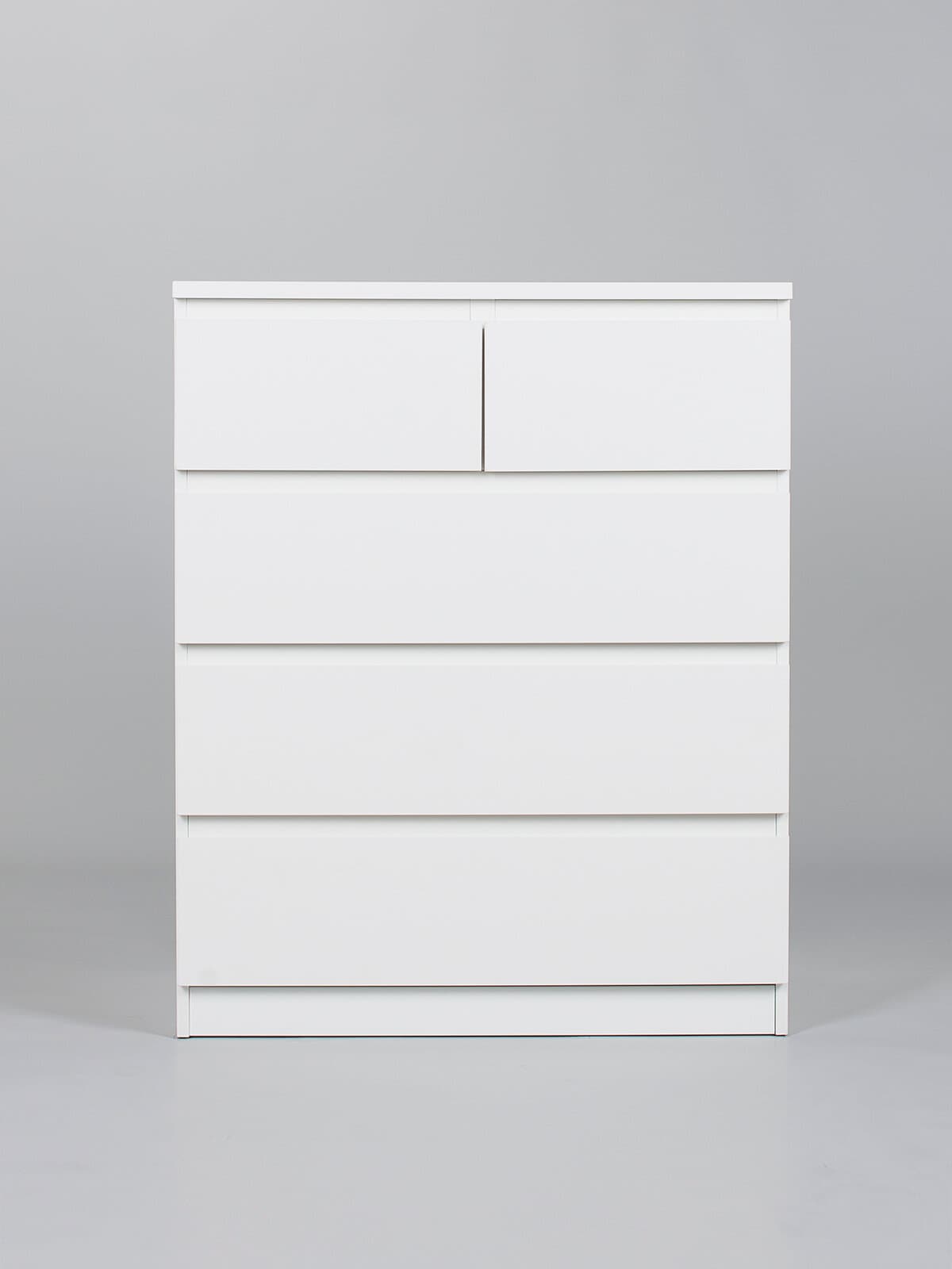 Комод Мальта, 3+2 ящика, с доводчиками, 80х48х98 см, белый 13