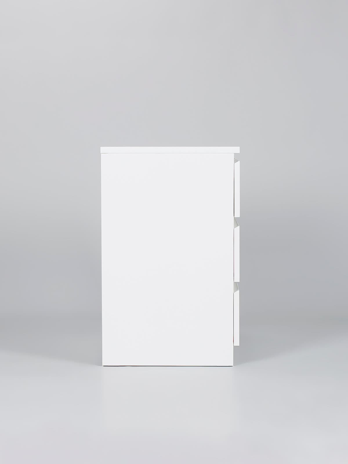 Комод Мальта, 2+2 ящика, с доводчиками, 80х48х76 см, белый 22