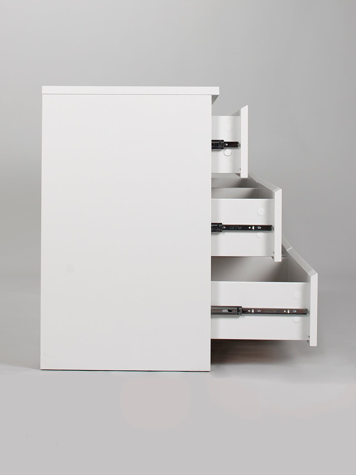 Комод Мальта, 6 ящиков, горизонтальный, с доводчиками, 160х48х76 см, белый 18