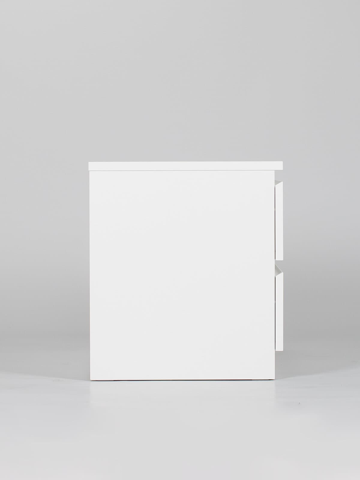 Комод Мальта, 2 ящика, с доводчиками, 80х48х54 см, белый 22